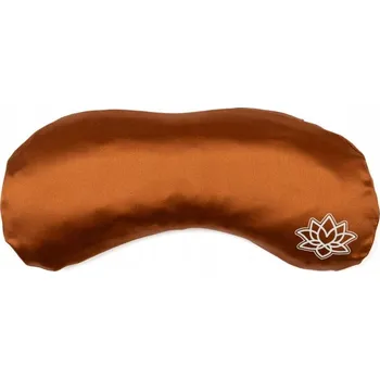 Polštář Bodhi Polštář na oči pro meditaci s levandulí, hedvábí, hnědá