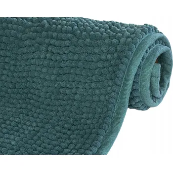 Koupelnová předložka Koupelnová předložka Madura protiskluzová měkká modrá tyrkysová 50x80 cm