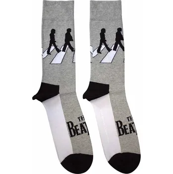 Pánské ponožky The Beatles ponožky, Abbey Road Silhouettes Grey, unisex - velikost 4 až 7 (36 až 40 EU)