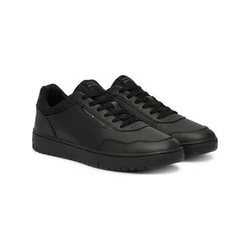 Pánská obuv Sneakersy Tommy Hilfiger Th Basket Core Lite Lth FM0FM05713 Černá 43