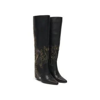 Dámské kozačky Kozačky Just Cavalli 79RA3S08 ZSD80 Černá 36