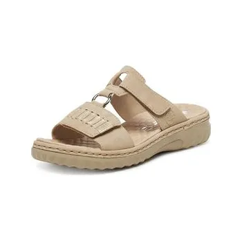 Dámské pantofle Nazouváky Rieker 60481-62 Béžová 40