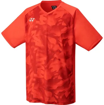 Pánské triko YONEX YM0033 CLUB TEAM - Pearl Red Velikost: S