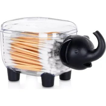 Dóza na potraviny Dóza na vatové tyčinky a kosmetické tampónky ve tvaru slona 15,5 cm