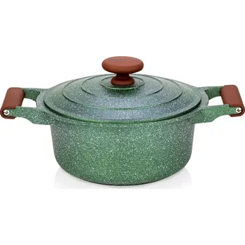 Hrnec Granitový hrnec s poklicí OMEGA 24 cm, 4,4 l