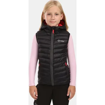 Dívčí bunda Dívčí vesta KILPI TOMM-JG ZJ0114KI ČERNÁ 110