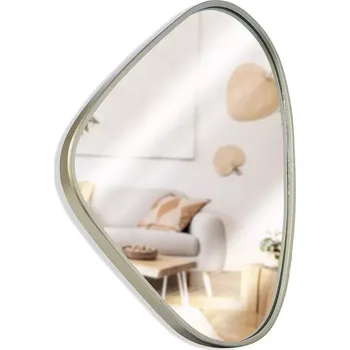 Zrcadlo Nástěnné zrcadlo zlaté 28 × 40 cm