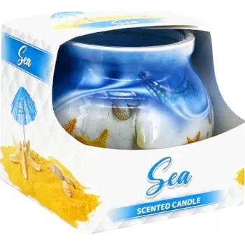 Svíčka Tradiční parafínová svíčka s vůní moře Admit