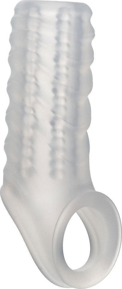CalExotics Performance Maxx Liquid Silicone Reversible Sleeve - Transparent