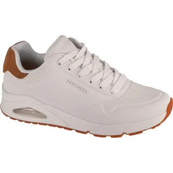 Pánské tenisky Bílé pánské tenisky Skechers Uno - Suited On Air 183004-WHT Velikost: 42,5