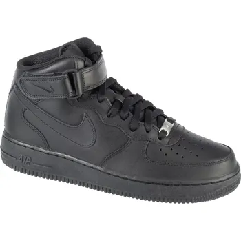 Pánské tenisky Černé pánské kotníkové tenisky Nike Air Force 1 Mid 07 CW2289-001 Velikost: 45,5