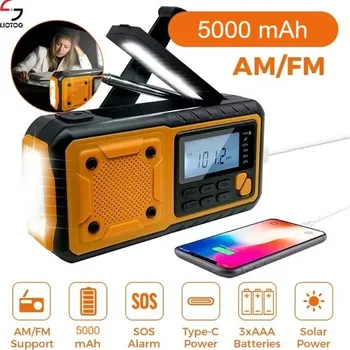 Radiopřijímač KLIKOVÉ RÁDIO DAB+/DAB/FM S ALARMEM, SVÍTILNOU A POWERBANKOU MESQOOL CR1009 PRO DAB