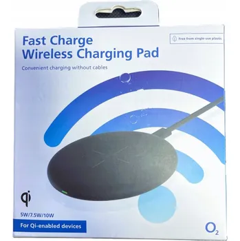 Indukční nabíječka O2 5W/7.5W/10W Qi