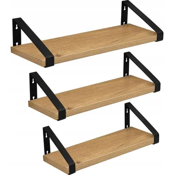 Komoda Police laminovaná deska LoftInspired 40 x 12 cm dub craft