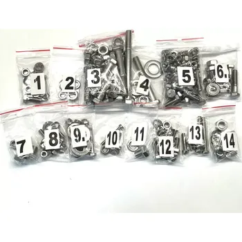 Motor pro motocykl Sada šroubů Jawa Mustang 50/23 - nerez