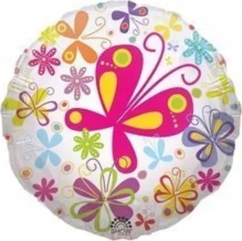 Balónek Fóliový balónek Motýli 18" (45 cm)