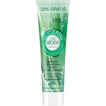 Péče o ruce Krém na ruce Eveline Cosmetics glycerínový s aloe vera 100 ml