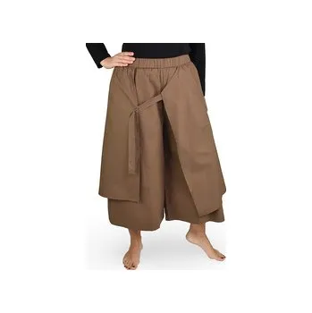 Capri kalhoty JAPAN, hnědá