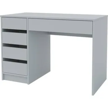 Pracovní stůl se zásuvkami 110 levý SAXMAN činčila grey