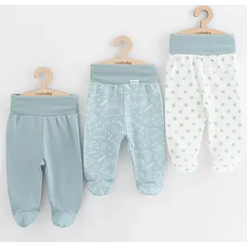 Dupačky Kojenecké polodupačky New Baby Classic II Uni 3ks mátová