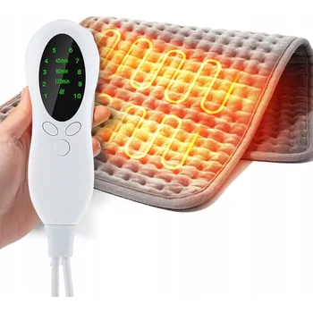 Polštář VELKÝ ELEKTRICKÝ POLŠTÁŘ NAHŘÍVACÍ TERMOFOR PODLOŽKA 76x40CM