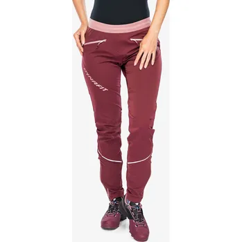 Dámské kalhoty Dámské softshellové kalhoty Dynafit Transalper Warm Pant - burgundy S