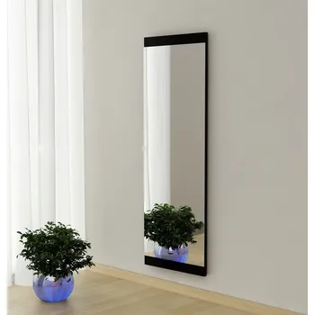 Zrcadlo DRUENTO nástěnné zrcadlo, černá