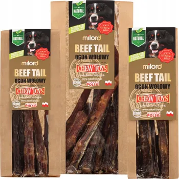 Pamlsek pro psa Hovězí oháňka Milord - 80 g
