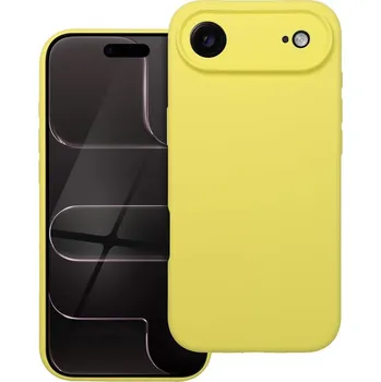 Náhradní díl pro mobilní telefon Kryt pouzdra Silicone 2mm iPhone 17 Air Lemon