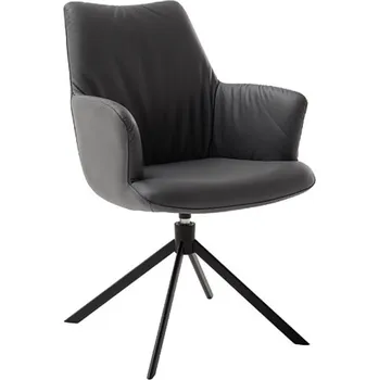 Jídelní židle Jídelní otočná židle ARONA 2, antracitová