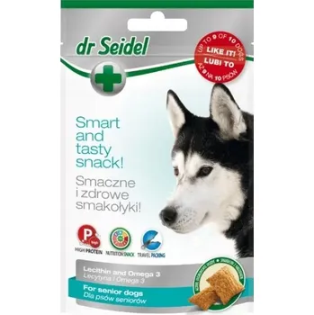 Pamlsek pro psa Pamlsky pro psí seniory Dr Seidel hovězí 90g