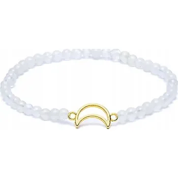 Náramek Elastický náramek Měsíční Kámen s přívěskem Měsíc