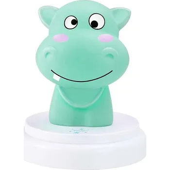 Noční světlo SILLY HIPPO LED noční světlo hroší modrá Alecto
