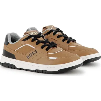 Chlapecké tenisky Dětské tenisky BOSS hnědá barva, J52563 J52563.36.41 84X, EUR 38