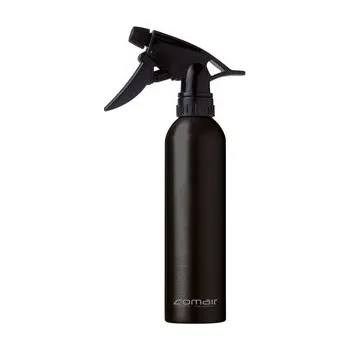Příslušenství k barvení vlasů Comair Spray Bottle Aluminium rozprašovač na vodu 260 ml, Černá