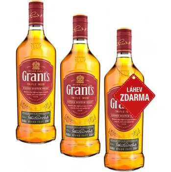 Whisky Grant’s Triple Wood 40 % 0.7 l