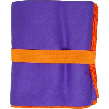 Ručník RYCHLESCHNOUCÍ RUČNÍK Z MIKROVLÁKNA NA FITNESS 80X130 FIALOVÝ