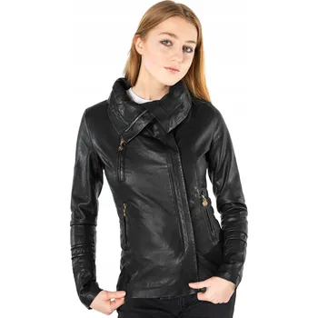 Moto bunda Dámská bunda Ramoneska motorkářská kožená 013-1 r XL