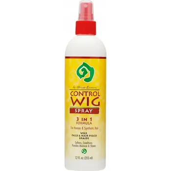 Vlasová regenerace AFRICAN ESSENCE Control Wig Spray 3v1 Sprej na Paruky, Copy a Příčesky 355 ml