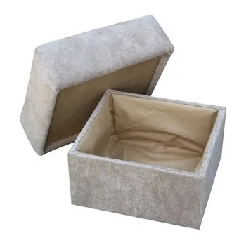 Pohovka ALASKA NEW taburet 46x36x46 - látka RUN AGAIN 11 - Světle hnědá (FE) - kolekce "E" (K250) NOVINKA