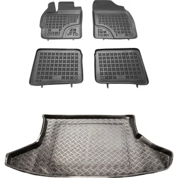 autokoberec Sada koberců a rohože pro Toyota PRIUS III XW30 20