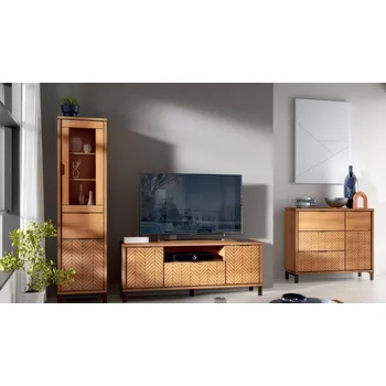 Obývací stěna Obývací sestava KERBIS dub karamel