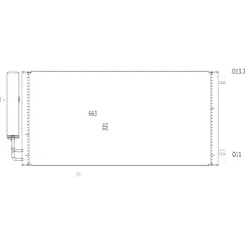Výparník klimatizace QWP Kondenzátor klimatizace QWP WAC431