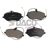 DACO Germany Sada brzdových destiček DCG 323744