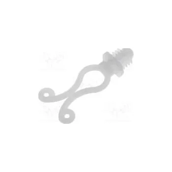 kabelová chránička Kabelové sponky Øsvazku 7,6÷10,2mm polyamid přírodní