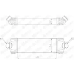 QWP Chladič vzduchu intercooler QWP WIC115