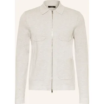 Pánský svetr Reiss Pánský Svetr Roberto, světle šedá / stříbrná, M