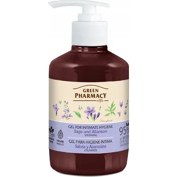 Intimní hygienický prostředek GREEN PHARMACY Gel pro intimní hygienu ŠALVĚJ LÉKAŘSKÁ 370 ml