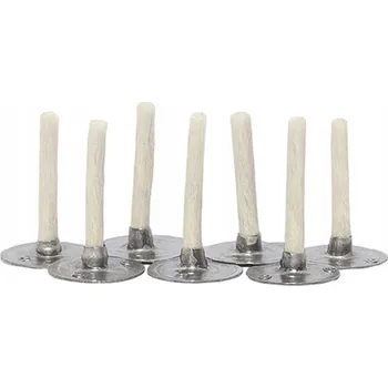 Svíčka Knoty do svíček z přírodního vosk TEALIGHT bavlněné 3x7N 2,5cm sada 200ks