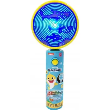 Hračka pro nejmenší VENTILÁTOR Větráček BABY SHARK Projektor LED Hudba